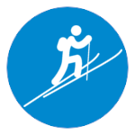ski mountaining